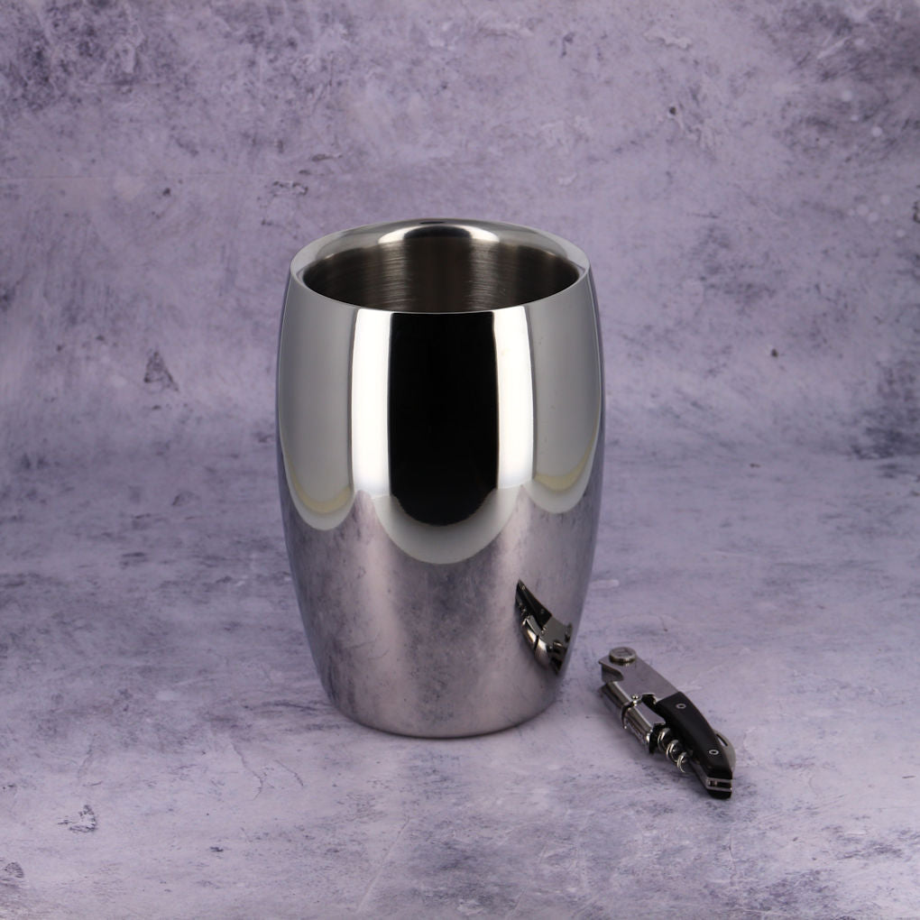 Double layer wine cooler