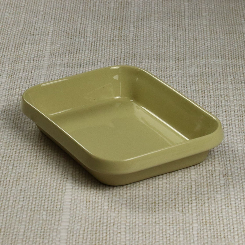 Rectangular Natural Terracotta Dish 23x18x4,5cm