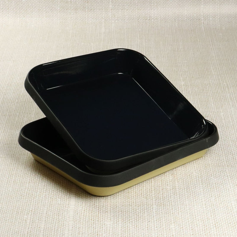 Rectangular Blue Terracotta Dish 31x26x5,5cm