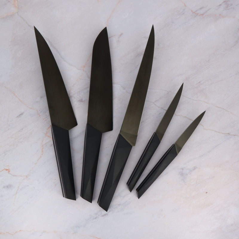 Furtif Frenc Knife Set on Marble
