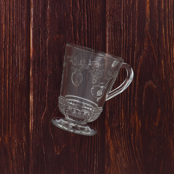 La Rochere Coffee Mugs Versailles on Wood Table