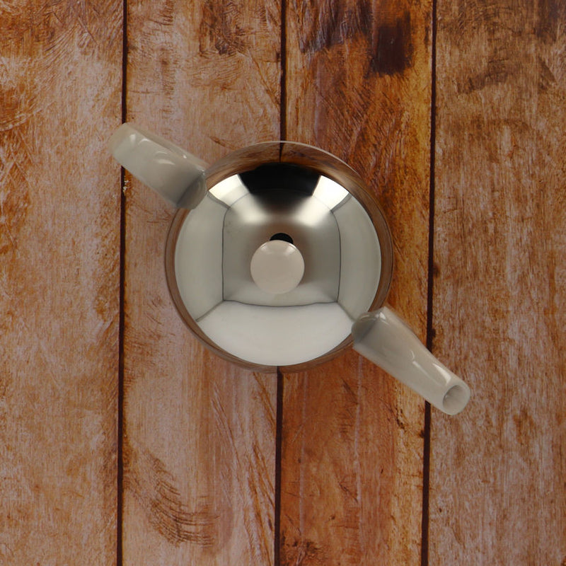 Tea pot linen aluminium Lid 4 cups