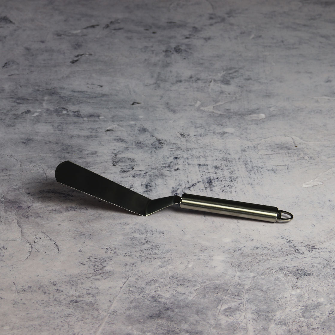 Cristel Large Angled Spatula on Marble