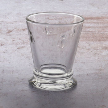 La Rochere Gobelet Glasses Abeille on Iron Table