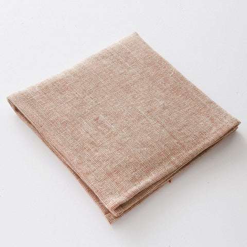 Charvet Edition Napkins MODENA Red Linen White Background
