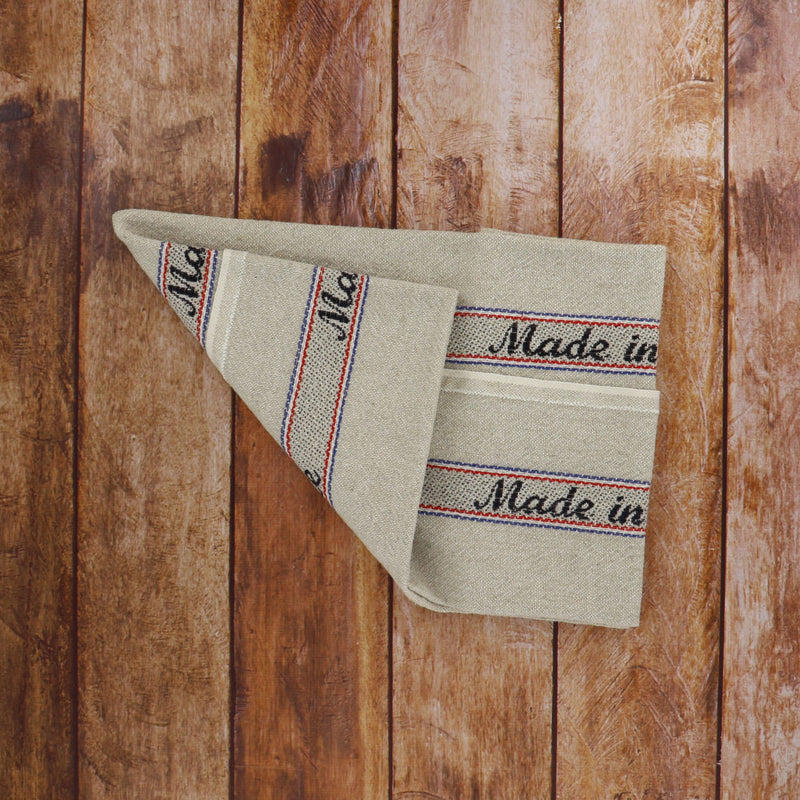 Tea Towels MADE IN FRANCE Natural 55% Linen | 45% Coton