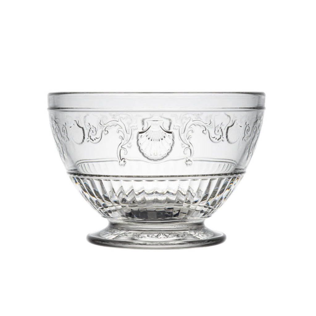 La Rochere Glass Bowls Versailles White Background