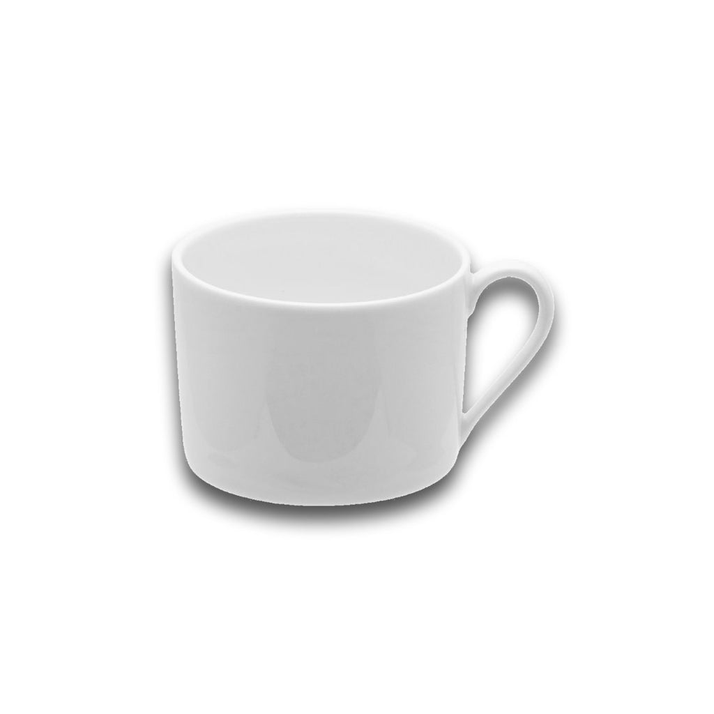 6 tea cups 25cl white porcelain - Degrenne